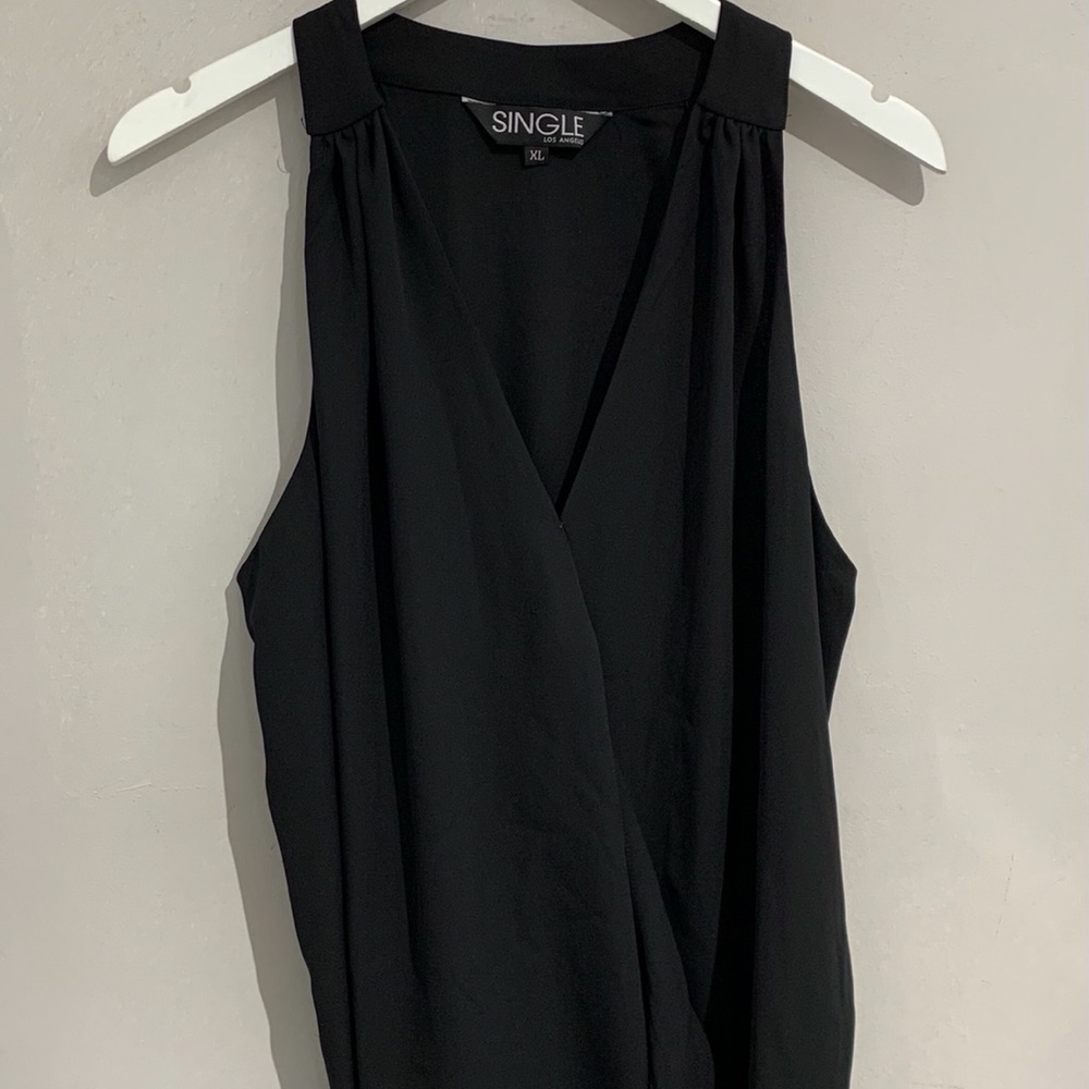 Racer silky top